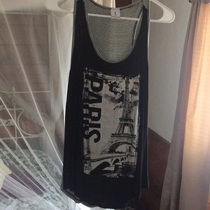 Paris tank top